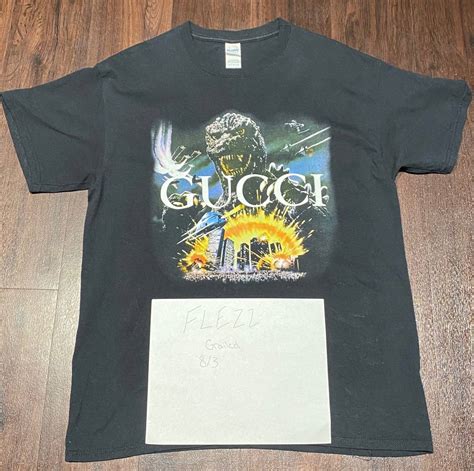 white lightning clothing gucci godzilla|Godzilla t shirt.